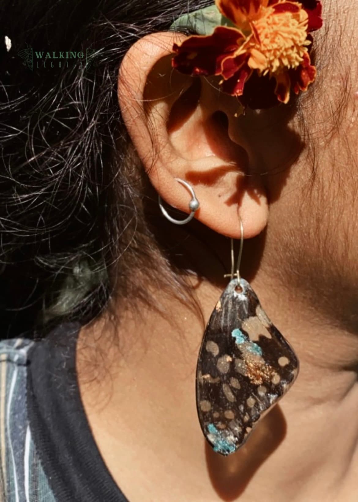 Butterfly Wing Earrings