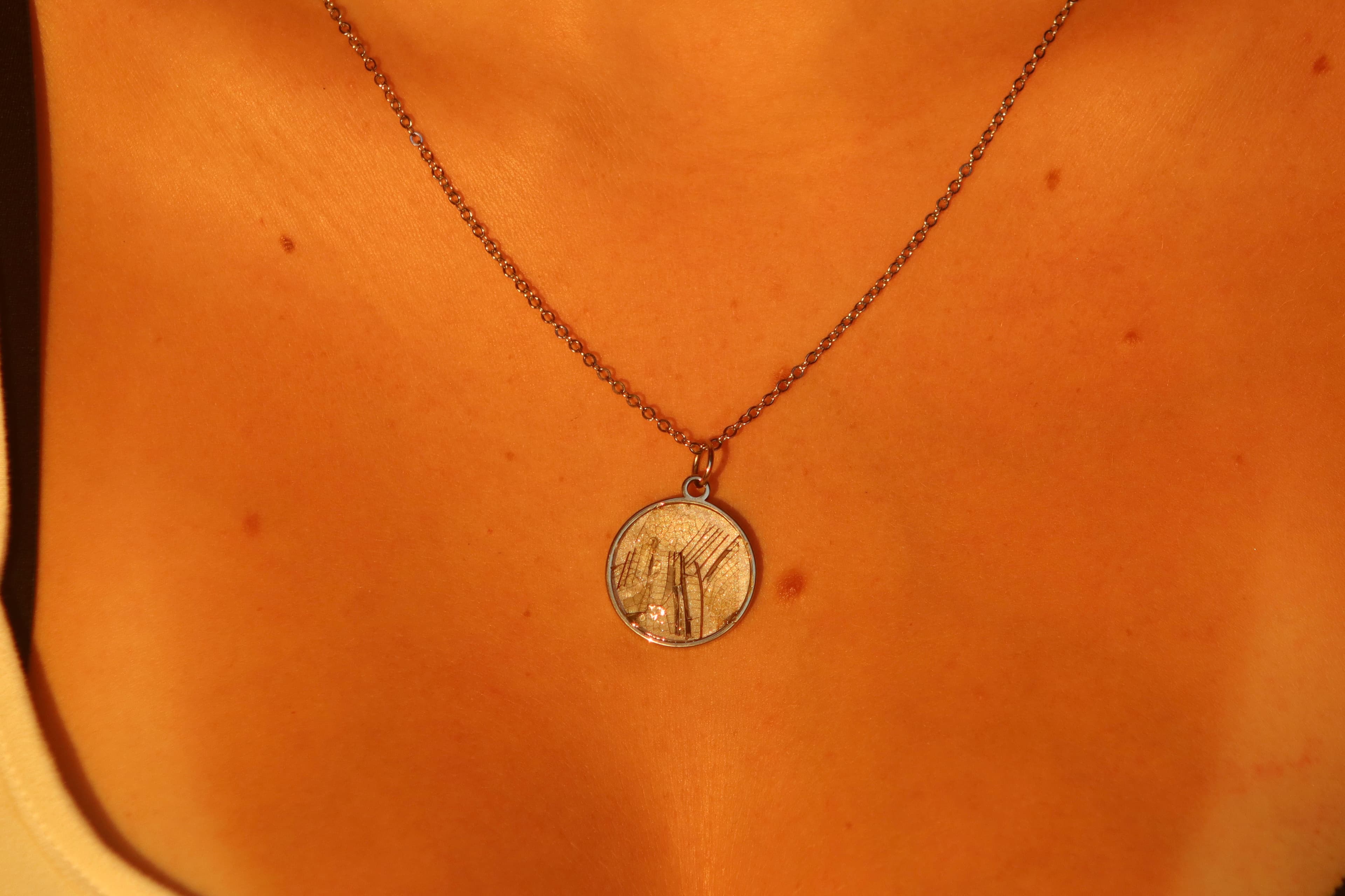 Dragonfly Wing Necklace