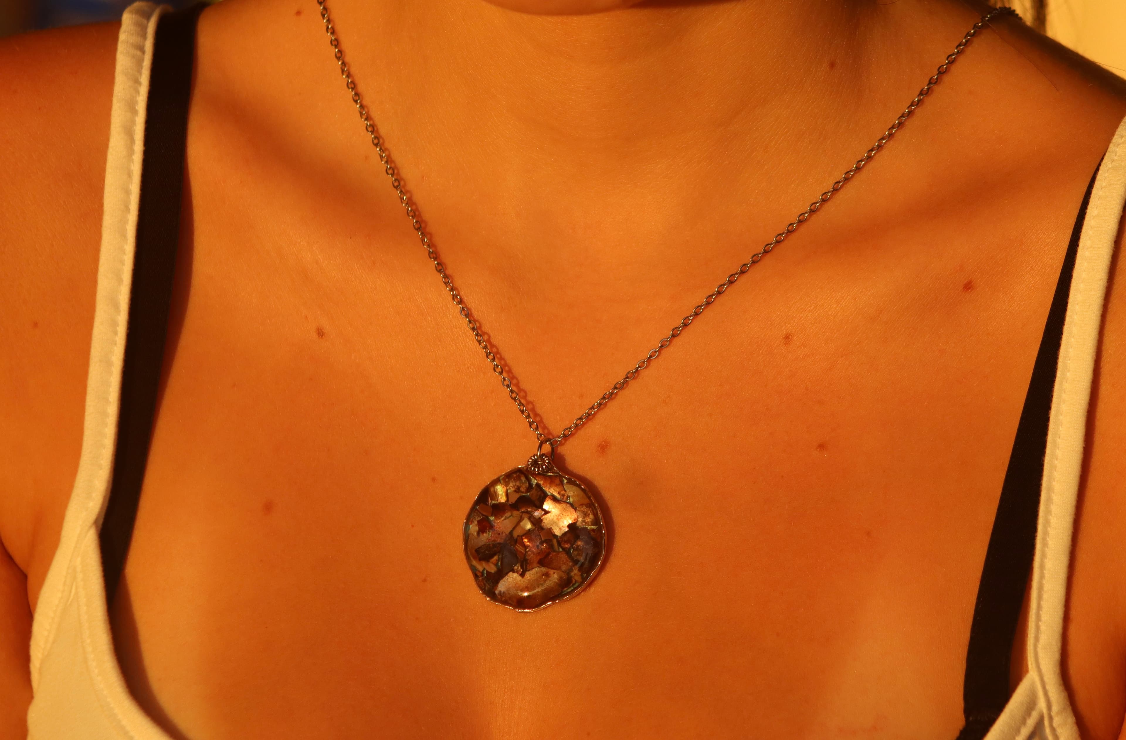Mother of Pearl Necklace 2