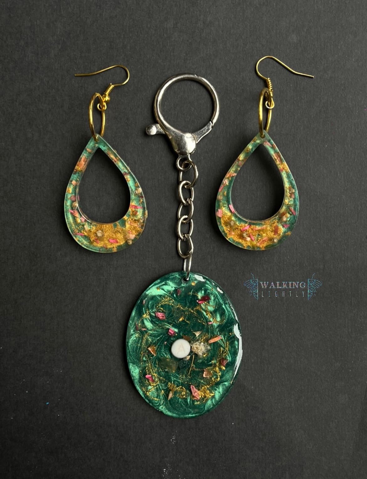 Wedding Earrings & Keychain